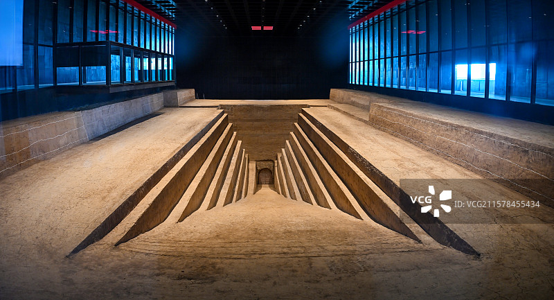 河南省安阳市安阳高陵曹操墓高陵遗址博物馆图片素材