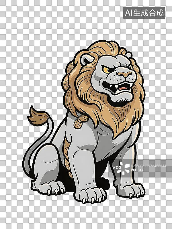 【AI数字艺术】石狮子免扣元素石狮 瑞兽 雕塑 镇宅 守护 吉祥 传统文化 中国风 石雕 艺术品 文化遗产 辟邪 祈图片素材