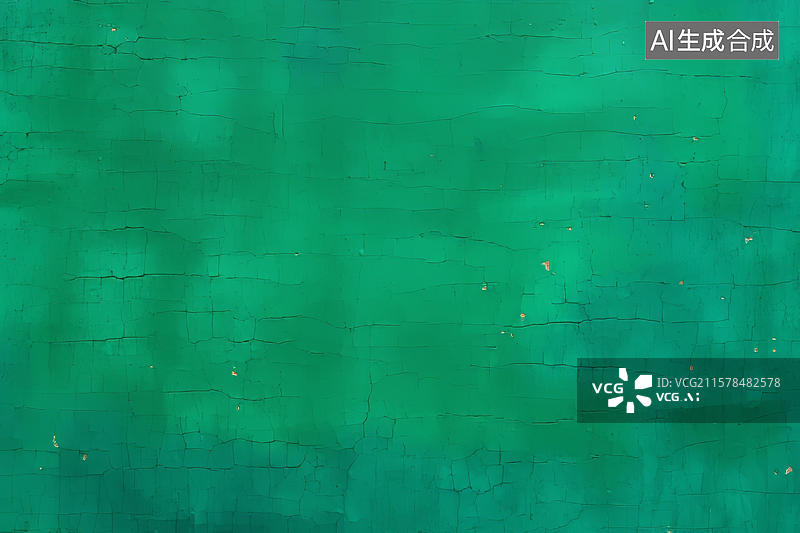 【AI数字艺术】绿色青铜质感墙面纹理图片素材