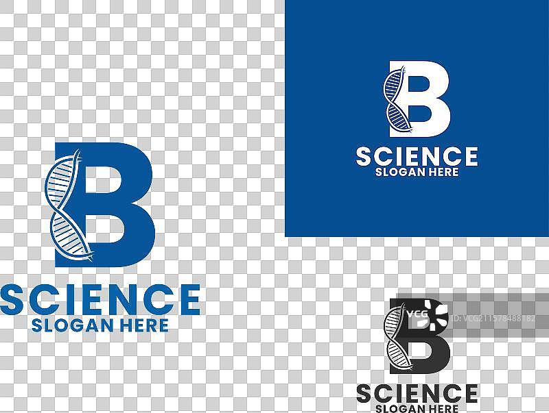 以字母b为首的科学标志设计图片素材