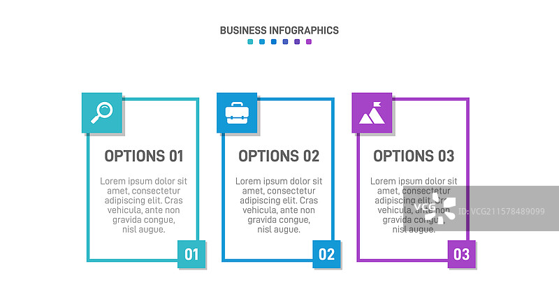 水平进度条，带有三个箭头形状图片素材
