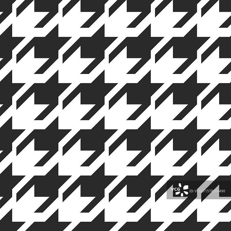 几何黑白无缝图案与图片素材