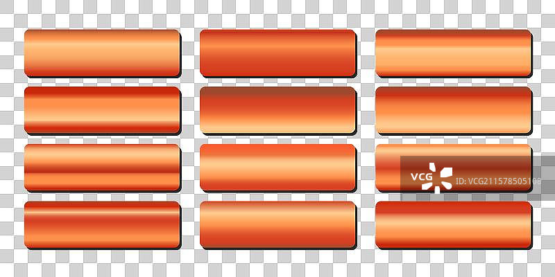 金属渐变系列与闪亮的彩虹图片素材