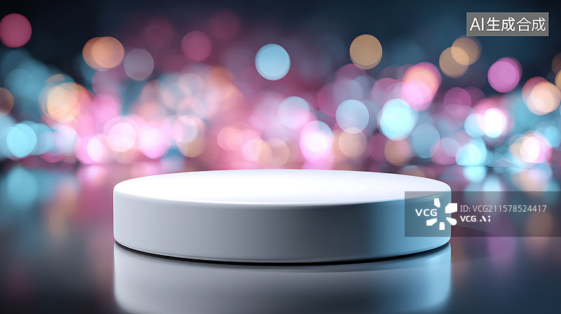 【AI数字艺术】空白产品展示平台图片素材