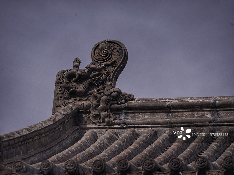五台山广仁寺，又名十方堂，是藏传佛教寺院，建筑庄严，佛像铜铸，经藏珍贵，还设有藏医门诊。图片素材