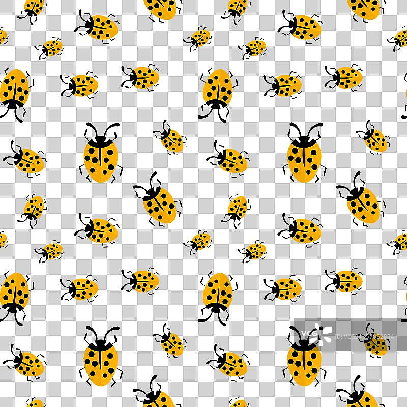 时尚动物彩色无缝图案图片素材