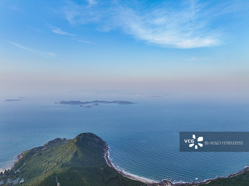 深圳大鹏半岛山海景观图片素材
