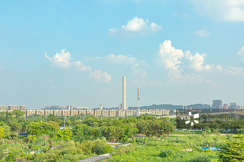 广州日立电梯大楼图片素材