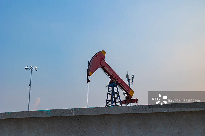 油田磕头机图片素材