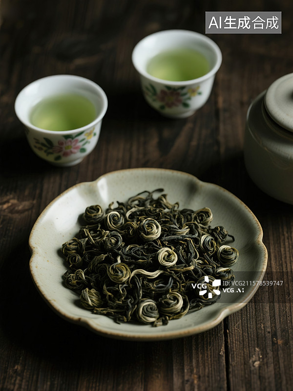 【AI数字艺术】茶，茶叶，茶道，茶具，茶山，茶文化各种合集图片素材