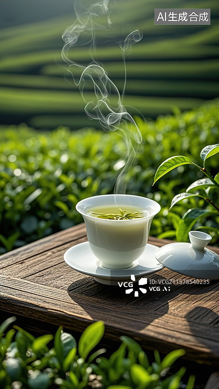 【AI数字艺术】茶，茶叶，茶道，茶具，茶山，茶文化各种合集图片素材