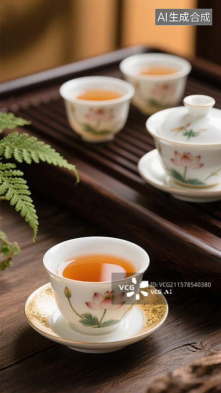 【AI数字艺术】茶，茶叶，茶道，茶具，茶山，茶文化各种合集图片素材