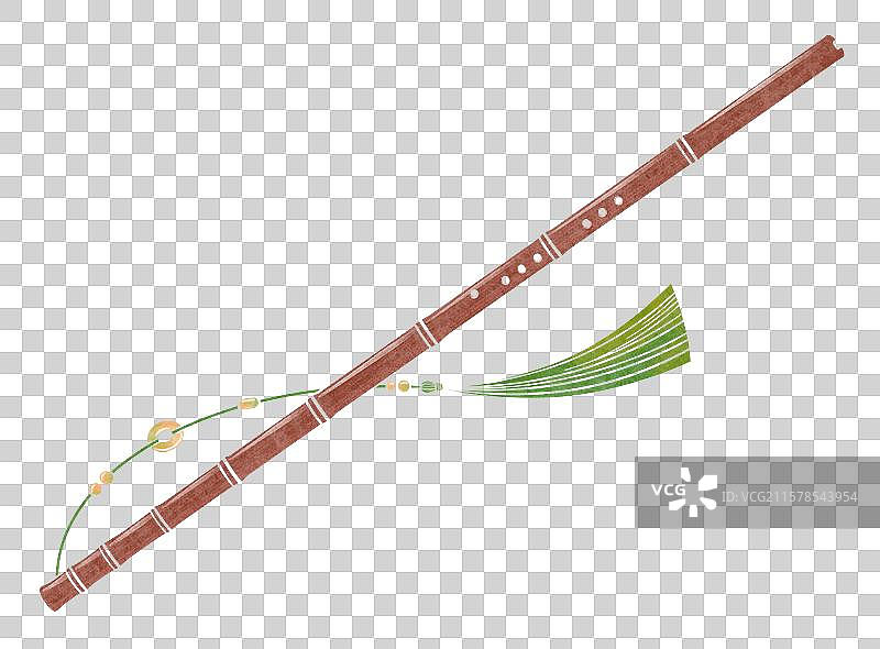 中国传统古乐器洞箫图片素材