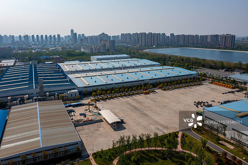 河南郑州荥阳产业园区、少林汽车园区图片素材