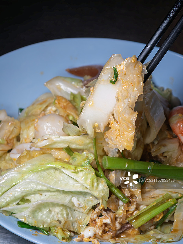 泰式干炒海鲜蔬菜图片素材