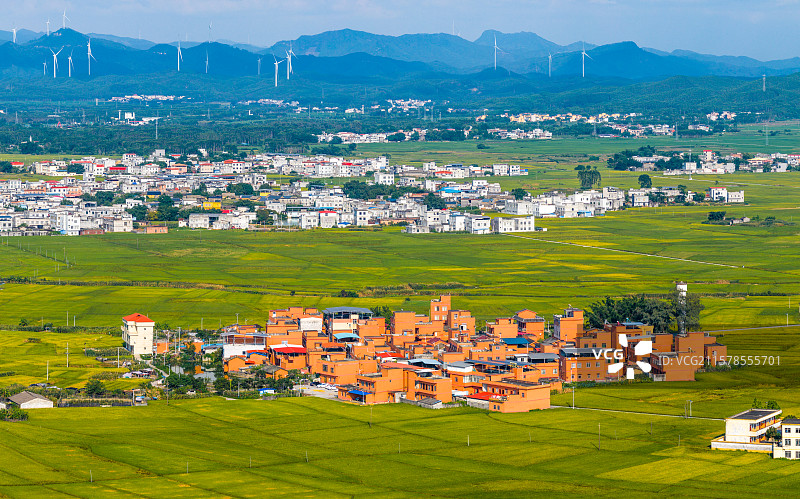 新农村美如画图片素材