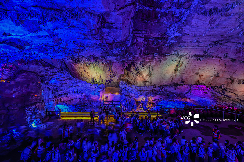 江苏宜兴张公洞风景区图片素材