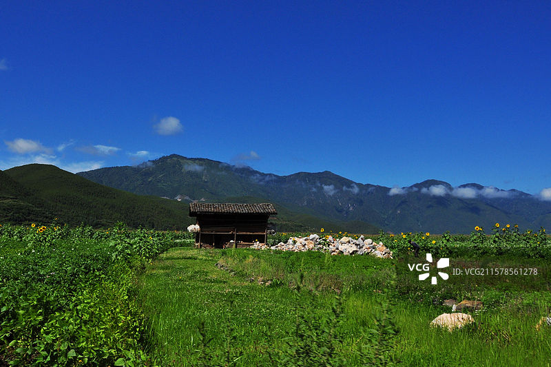香格里拉图片素材