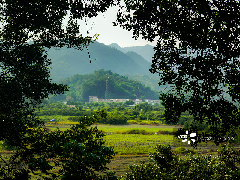 广东肇庆市德庆县乡间风景照图片素材