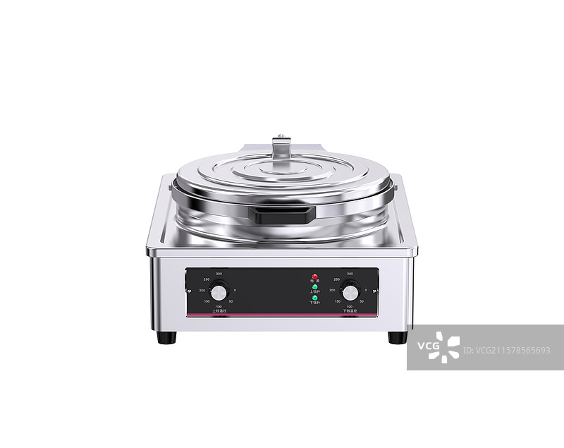 电饼铛白底图片素材