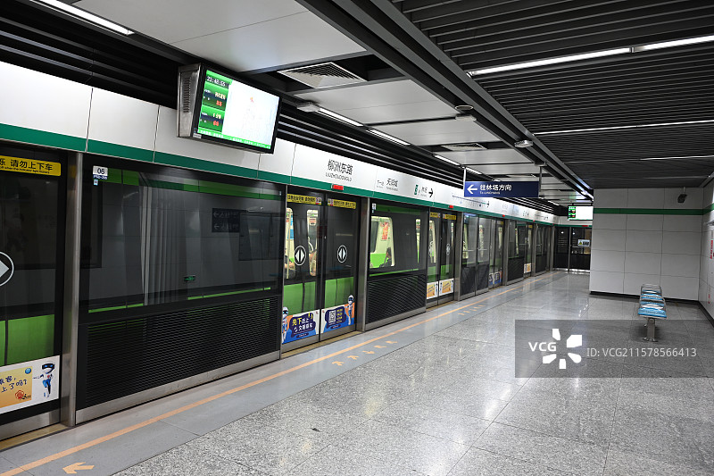 南京地铁3号线夫子庙站图片素材