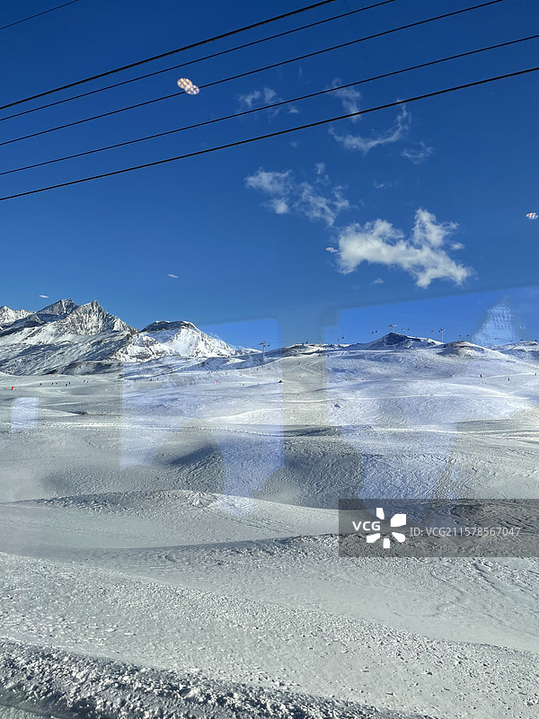 瑞士火车图片素材