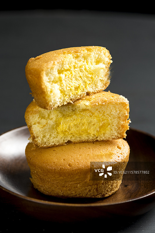 蛋黄派图片素材