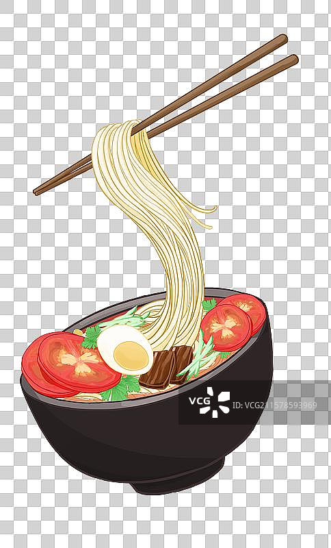 一碗冷面图片素材