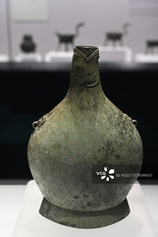 上海博物馆东馆青铜馆珍贵文物高清摄影，中国古代青铜馆，青铜器图片素材