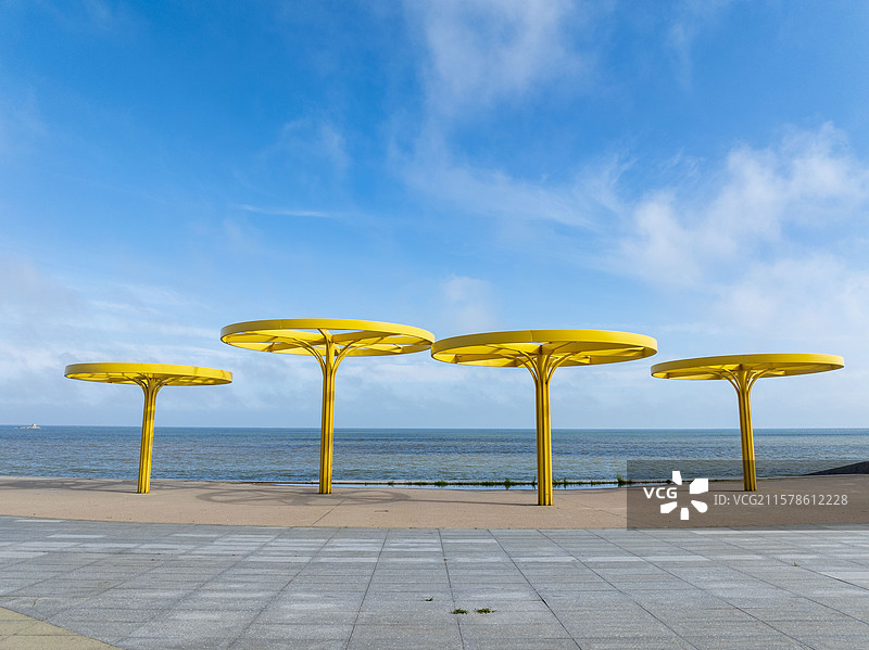 山东省威海市乳山银滩风光图片素材