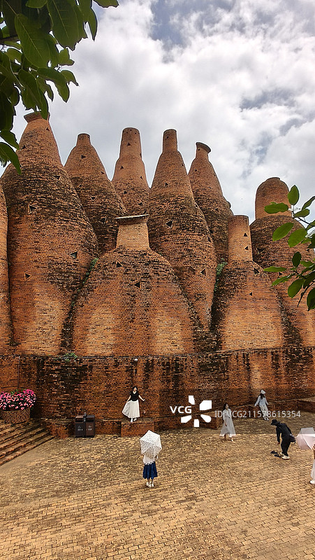 云南省红河州弥勒市东风韵艺术小镇图片素材