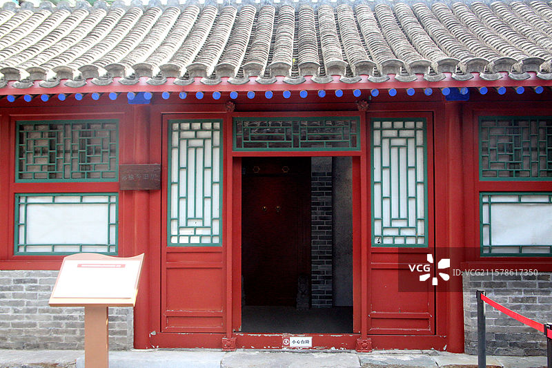 革命红色教育基地：陈独秀故居图片素材