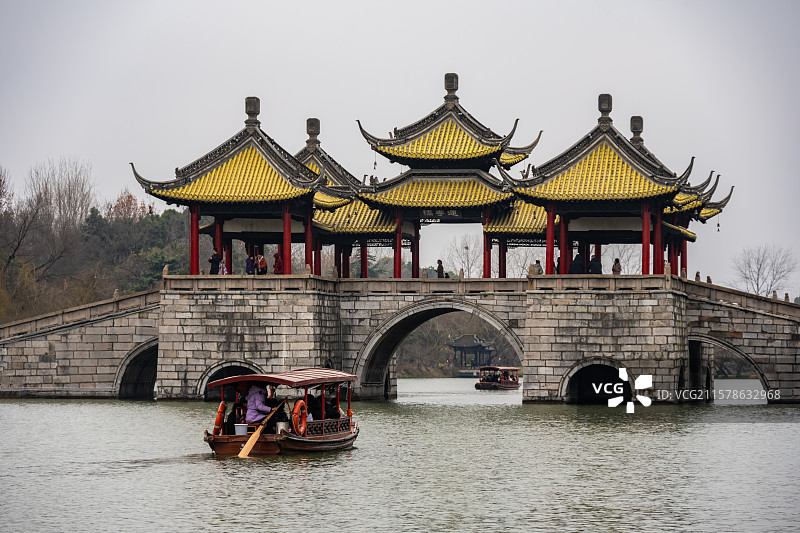 江苏扬州瘦西湖图片素材