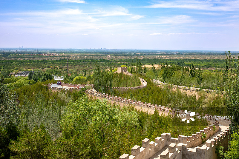 宁夏灵武白芨滩林场景区图片素材