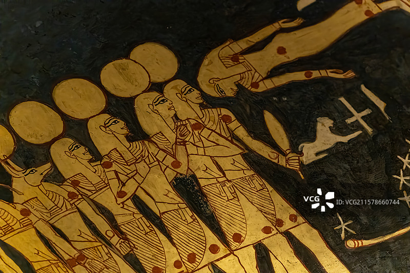 古埃及卢克索帝王谷塞提一世陵墓图片素材