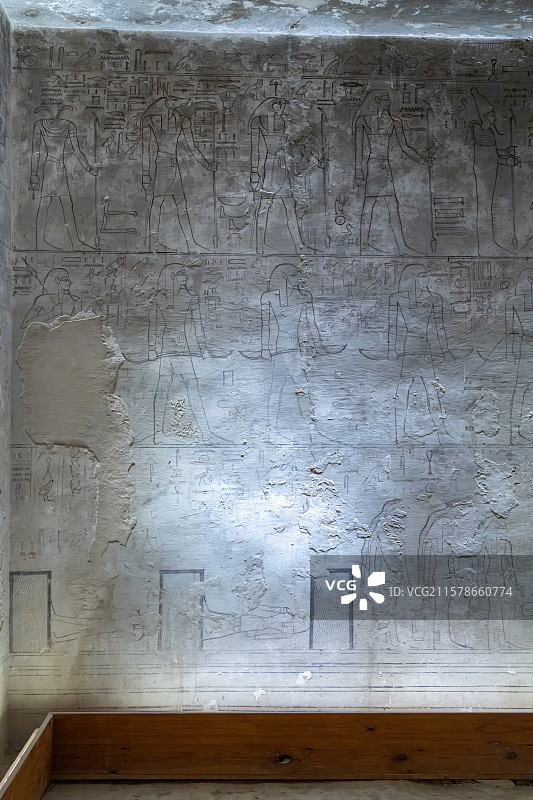 古埃及卢克索帝王谷塞提一世陵墓图片素材