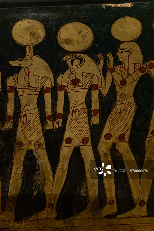 古埃及卢克索帝王谷塞提一世陵墓图片素材