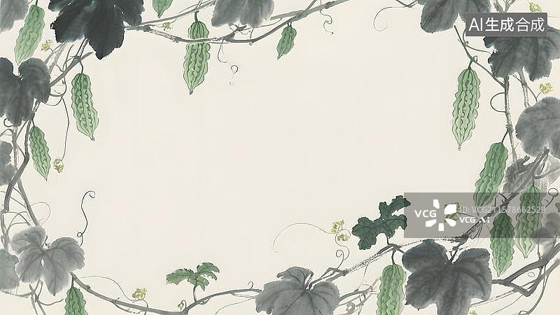 【AI数字艺术】水墨画最大图片素材