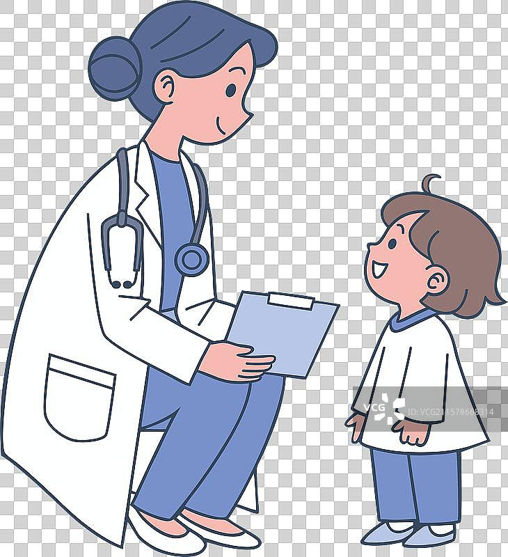 婴儿医生儿科咨询医疗图标图片素材