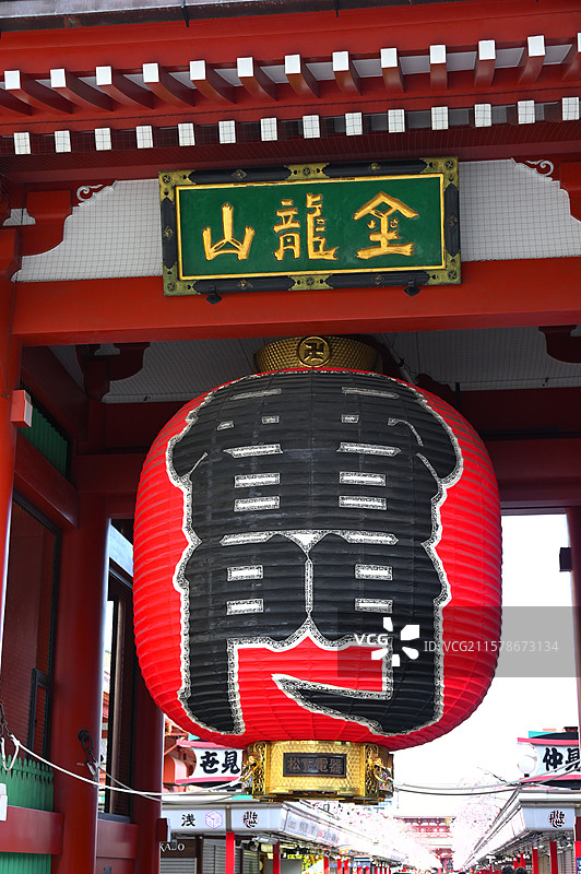 日本东京浅草寺图片素材