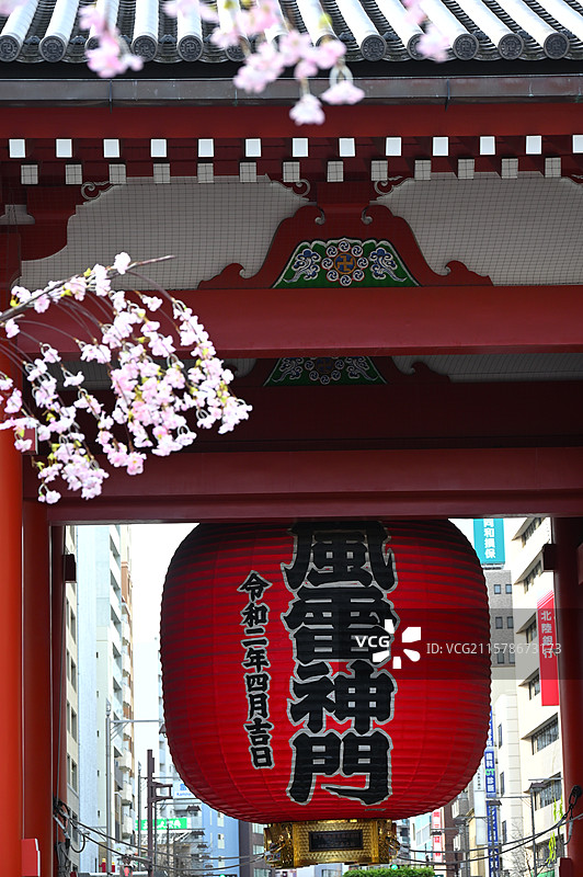 日本东京浅草寺图片素材