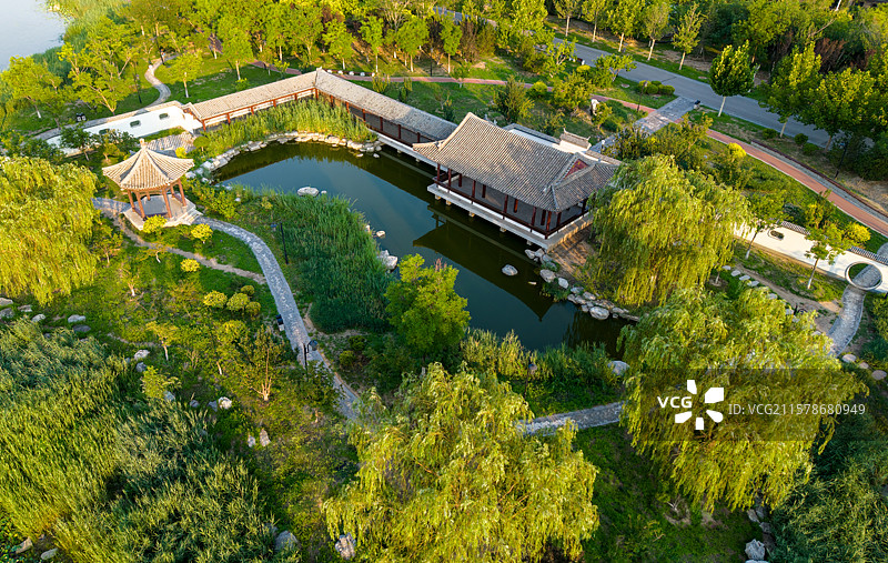 天津水西公园图片素材