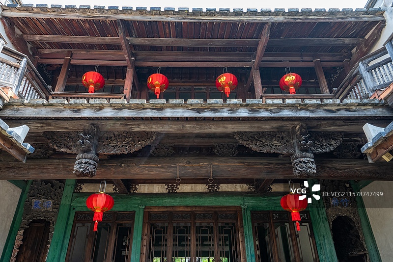 福州三坊七巷小黄楼图片素材