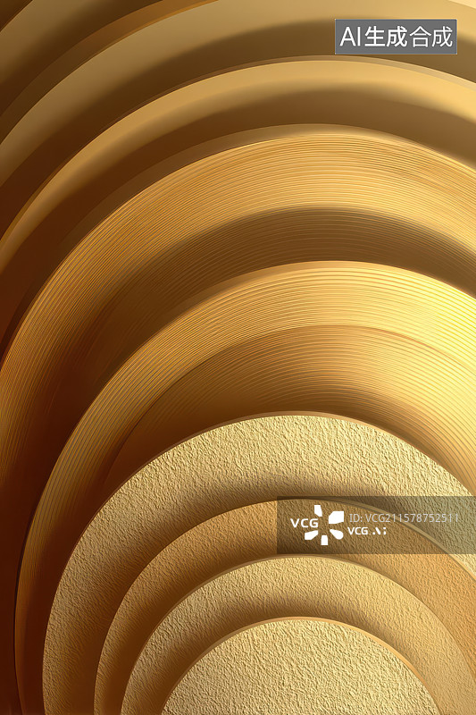 【AI数字艺术】木质圆形展示台现代设计图图片素材