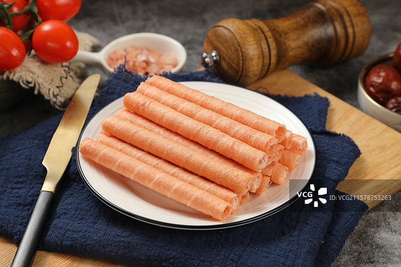 卷心酥草莓乳酸菌味图片素材