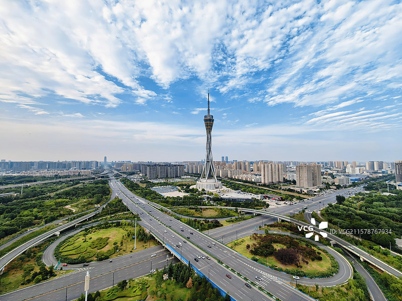 中原福塔图片素材