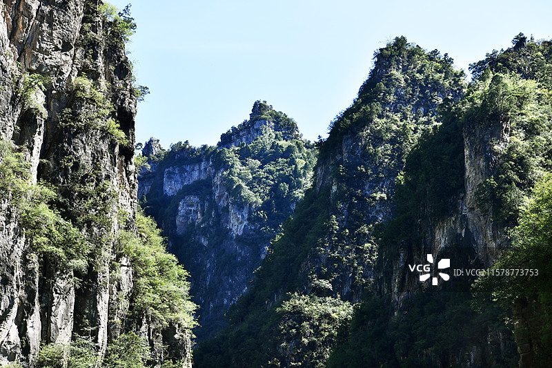 河南省焦作市峰林峡景区风光图片素材