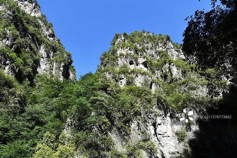 河南省焦作市峰林峡景区风光图片素材