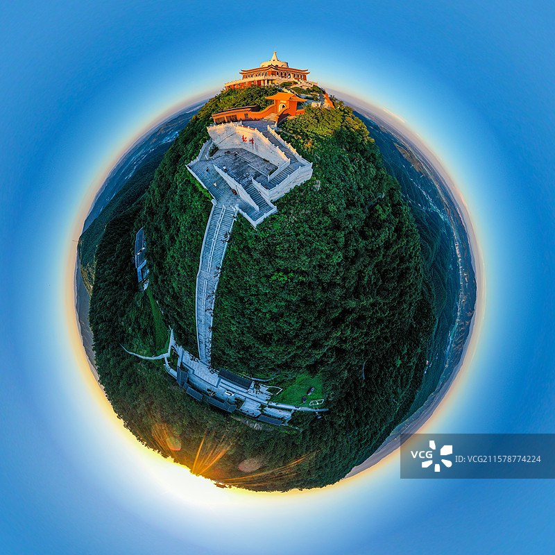 韶山第一高峰——韶峰图片素材