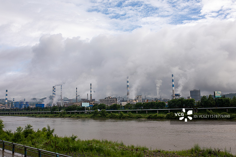通化钢铁厂图片素材